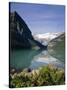 Lake Louise, Banff National Park, Rocky Mountains, Alberta, Canada-Geoff Renner-Stretched Canvas