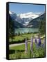 Lake Louise, Banff National Park, UNESCO World Heritage Site, Rocky Mountains, Alberta, Canada-Robert Harding-Framed Stretched Canvas