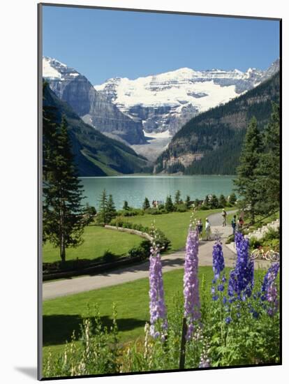 Lake Louise, Banff National Park, UNESCO World Heritage Site, Rocky Mountains, Alberta, Canada-Robert Harding-Mounted Photographic Print