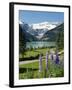 Lake Louise, Banff National Park, UNESCO World Heritage Site, Rocky Mountains, Alberta, Canada-Robert Harding-Framed Photographic Print