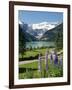 Lake Louise, Banff National Park, UNESCO World Heritage Site, Rocky Mountains, Alberta, Canada-Robert Harding-Framed Photographic Print