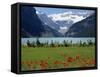 Lake Louise, Banff National Park, UNESCO World Heritage Site, Rocky Mountains, Alberta, Canada-Robert Harding-Framed Stretched Canvas