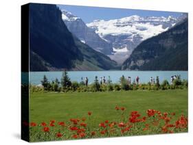 Lake Louise, Banff National Park, UNESCO World Heritage Site, Rocky Mountains, Alberta, Canada-Robert Harding-Stretched Canvas