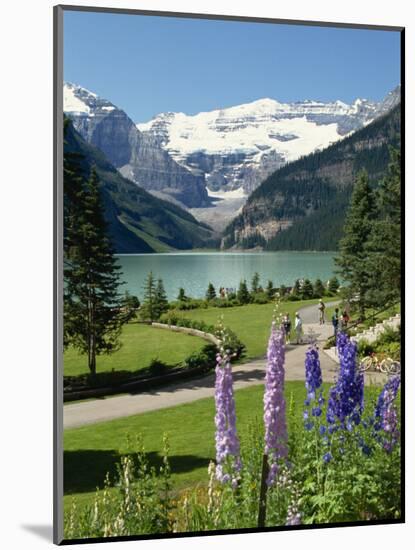 Lake Louise, Banff National Park, UNESCO World Heritage Site, Rocky Mountains, Alberta, Canada-Robert Harding-Mounted Photographic Print