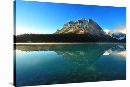 Lake Louise Banff Natl. Park-null-Stretched Canvas