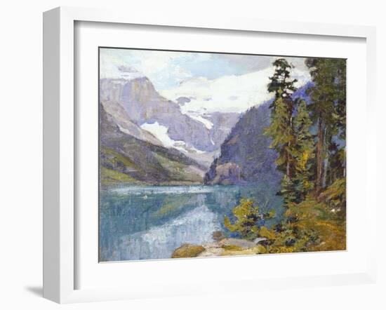 Lake Louise, British Columbia-Edward Henry Potthast-Framed Giclee Print