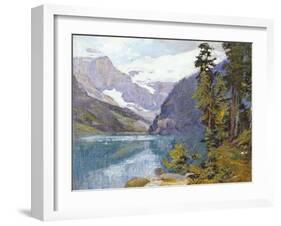 Lake Louise, British Columbia-Edward Henry Potthast-Framed Giclee Print