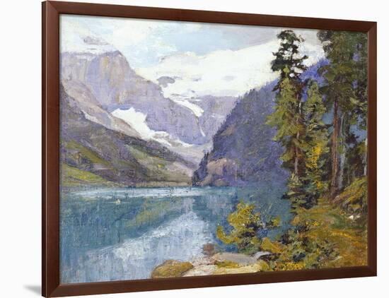 Lake Louise, British Columbia-Edward Henry Potthast-Framed Giclee Print