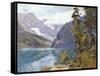 Lake Louise, British Columbia-Edward Henry Potthast-Framed Stretched Canvas