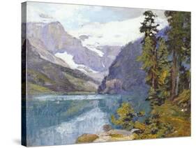 Lake Louise, British Columbia-Edward Henry Potthast-Stretched Canvas