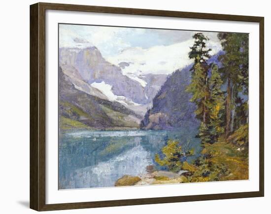 Lake Louise, British Columbia-Edward Henry Potthast-Framed Giclee Print