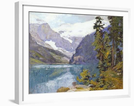 Lake Louise, British Columbia-Edward Henry Potthast-Framed Giclee Print