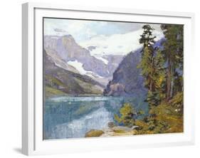 Lake Louise, British Columbia-Edward Henry Potthast-Framed Giclee Print