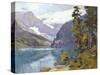 Lake Louise, British Columbia-Edward Henry Potthast-Stretched Canvas