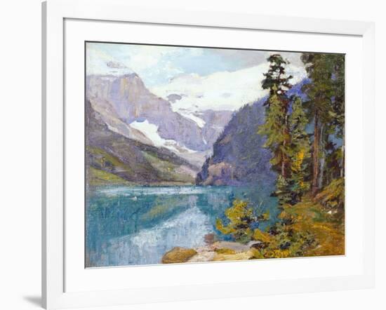 Lake Louise, British Columbia-Edward Henry Potthast-Framed Giclee Print