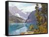 Lake Louise, British Columbia-Edward Henry Potthast-Framed Stretched Canvas