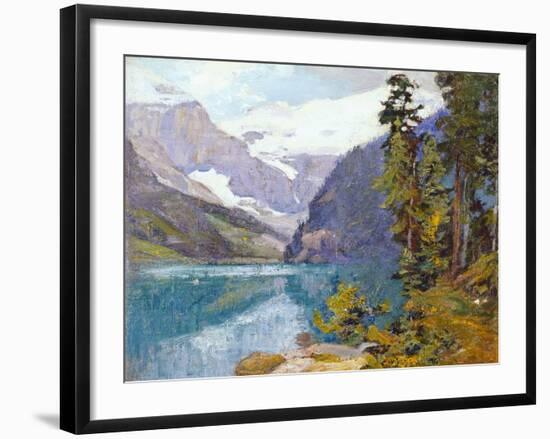 Lake Louise, British Columbia-Edward Henry Potthast-Framed Giclee Print