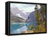 Lake Louise, British Columbia-Edward Henry Potthast-Framed Stretched Canvas