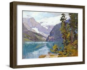 Lake Louise, British Columbia-Edward Henry Potthast-Framed Giclee Print