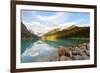 Lake Louise in Banff Natl.Park-null-Framed Art Print