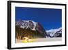 Lake Louise on a Clear Night in Banff National Park, Alberta, Canada-null-Framed Photographic Print