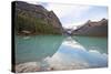 Lake Louise Scenic Vista, Canada-George Oze-Stretched Canvas