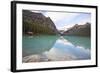 Lake Louise Scenic Vista, Canada-George Oze-Framed Photographic Print