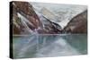 Lake Louise, the Lake in the Clouds-Harold Copping-Stretched Canvas