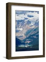 Lake Louise with Mt Victoria, Alberta Canada-George Oze-Framed Photographic Print