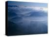 Lake Lucerne and Swiss alps in bird's-eye view-enricocacciafotografie-Stretched Canvas