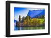 Lake Lucerne Fall Morning-George Oze-Framed Photographic Print