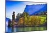 Lake Lucerne Fall Morning-George Oze-Mounted Photographic Print