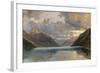 Lake Lucerne (Oil on Paper)-James Duffield Harding-Framed Giclee Print