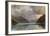 Lake Lucerne (Oil on Paper)-James Duffield Harding-Framed Giclee Print