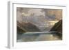 Lake Lucerne (Oil on Paper)-James Duffield Harding-Framed Giclee Print