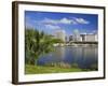 Lake Lucerne, Orlando, Florida, United States of America, North America-Richard Cummins-Framed Photographic Print