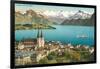 Lake Lucerne, Switzerland-null-Framed Art Print