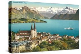 Lake Lucerne, Switzerland-null-Stretched Canvas