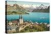 Lake Lucerne, Switzerland-null-Stretched Canvas