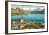 Lake Lucerne, Switzerland-null-Framed Art Print