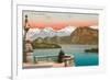 Lake Lucerne, Switzerland-null-Framed Art Print