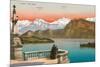 Lake Lucerne, Switzerland-null-Mounted Art Print