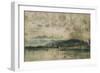 Lake Lucerne, Switzerland-Rudolf von Alt-Framed Giclee Print