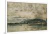 Lake Lucerne, Switzerland-Rudolf von Alt-Framed Giclee Print