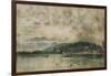 Lake Lucerne, Switzerland-Rudolf von Alt-Framed Giclee Print