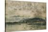 Lake Lucerne, Switzerland-Rudolf von Alt-Stretched Canvas