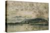 Lake Lucerne, Switzerland-Rudolf von Alt-Stretched Canvas