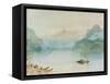 Lake Lucerne: The Bay of Uri, from Brunnen, Circa 1841-2-J. M. W. Turner-Framed Stretched Canvas