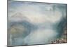Lake Lucerne: the Bay of Uri-J. M. W. Turner-Mounted Giclee Print