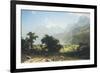 Lake Lucerne-Albert Bierstadt-Framed Art Print